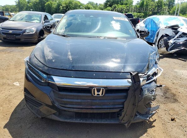 19XZE4F52NE013723 2022 HONDA INSIGHT Black Widok z przodu