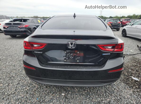 19XZE4F52NE017478 2022 HONDA INSIGHT Black Widok z tyłu
