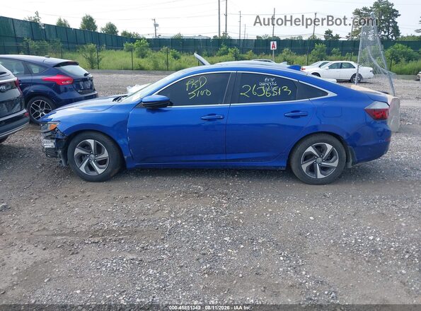 19XZE4F53KE023219 2019 HONDA INSIGHT Blue Vista interior de 360 grados