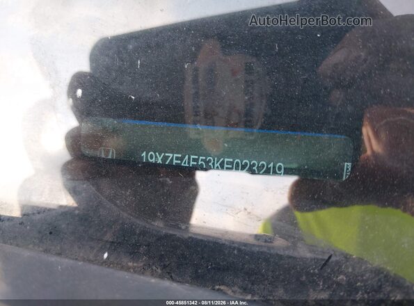 19XZE4F53KE023219 2019 HONDA INSIGHT Blue 