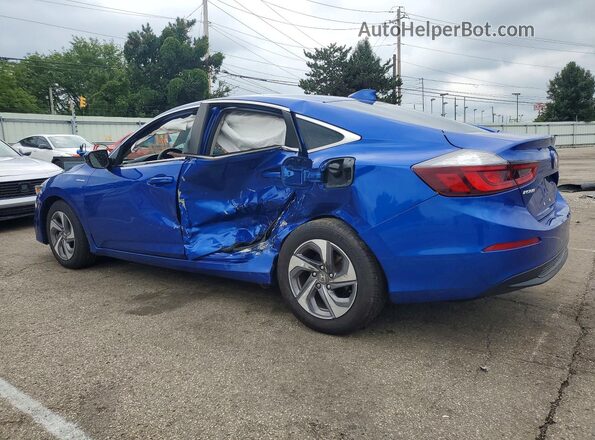 19XZE4F53LE012013 2020 HONDA INSIGHT Blue Trasero izquierdo
