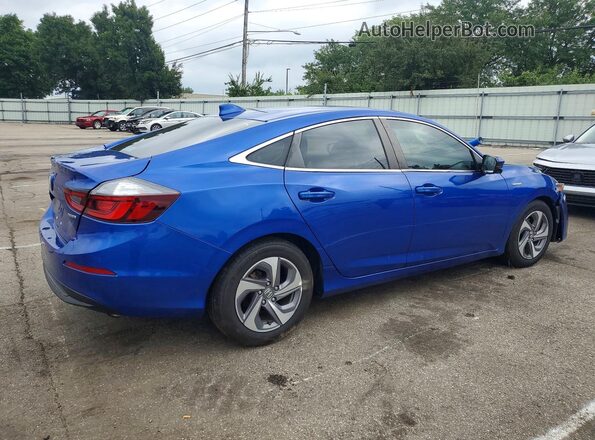 19XZE4F53LE012013 2020 HONDA INSIGHT Blue Trasero derecho