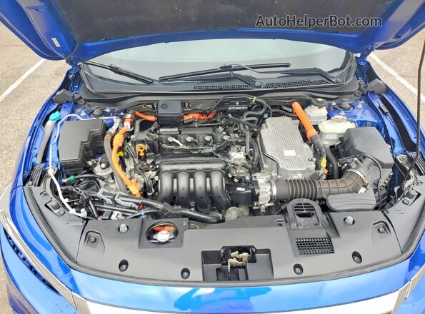 19XZE4F53LE012013 2020 HONDA INSIGHT Blue Vista interior trasera