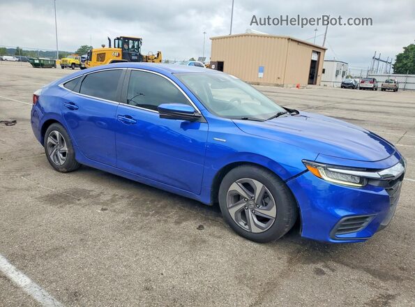 19XZE4F53LE012013 2020 HONDA INSIGHT Blue Delantero derecho