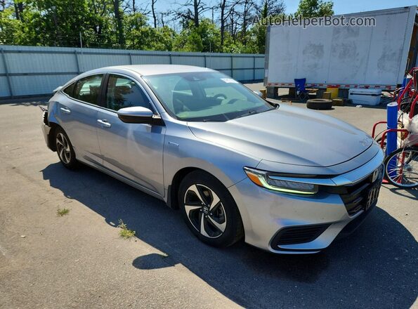 19XZE4F53ME009291 2021 HONDA INSIGHT Серебряный Передняя правая четверть