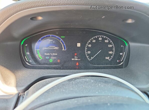 19XZE4F53ME009291 2021 HONDA INSIGHT Серебряный Вид щитка приборов
