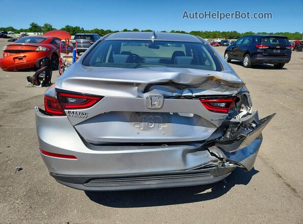 19XZE4F53ME009291 2021 HONDA INSIGHT Серебряный Вид сзади