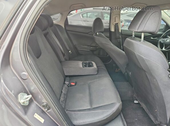 19XZE4F53ME010814 2021 HONDA INSIGHT Gray Rear seats view