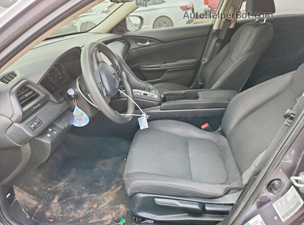 19XZE4F53ME010814 2021 HONDA INSIGHT Gray Front interior view