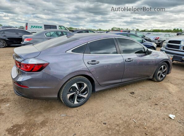 19XZE4F53ME010814 2021 HONDA INSIGHT Gray Rear right