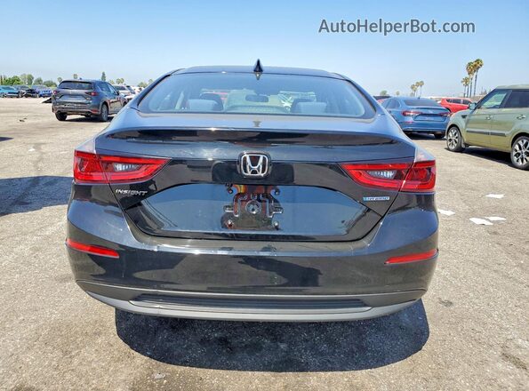 19XZE4F53NE016548 2022 HONDA INSIGHT Black Rear view