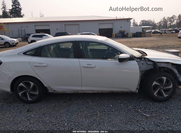 19XZE4F54KE026226 2019 HONDA INSIGHT White Widok wnętrza 360 stopni