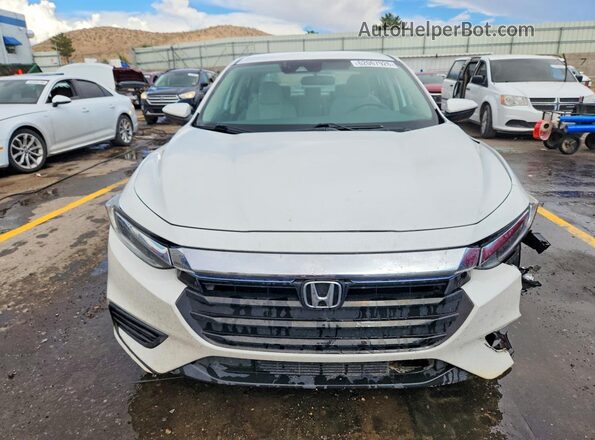 19XZE4F54LE004809 2020 HONDA INSIGHT White Front view