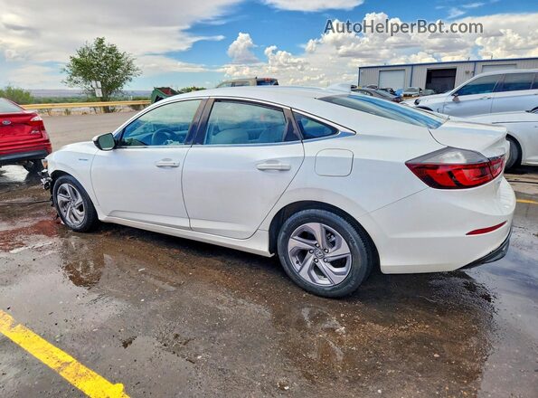 19XZE4F54LE004809 2020 HONDA INSIGHT White Rear left