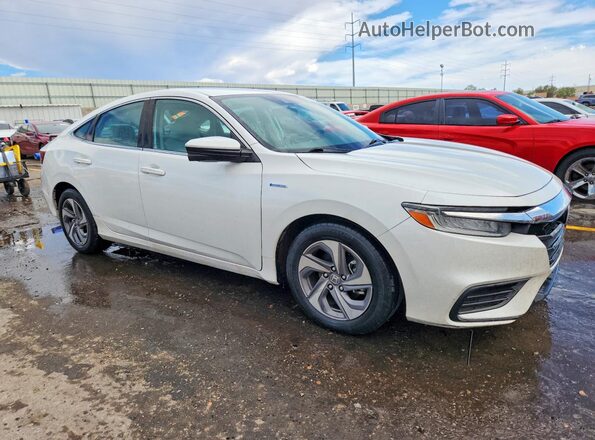 19XZE4F54LE004809 2020 HONDA INSIGHT White Front right