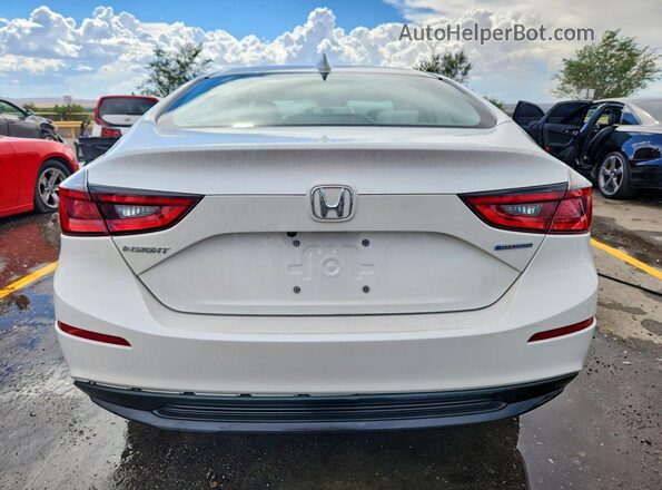 19XZE4F54LE004809 2020 HONDA INSIGHT White Rear view