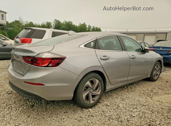 19XZE4F54LE007631 2020 HONDA INSIGHT Серебряный Задняя правая четверть
