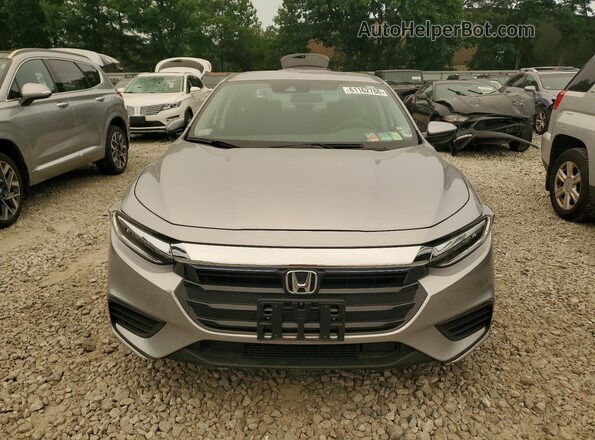 19XZE4F54LE007631 2020 HONDA INSIGHT Серебряный Вид спереди