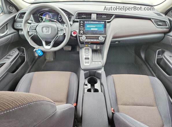 19XZE4F54LE008634 2020 HONDA INSIGHT Gray Widok deski rozdzielczej