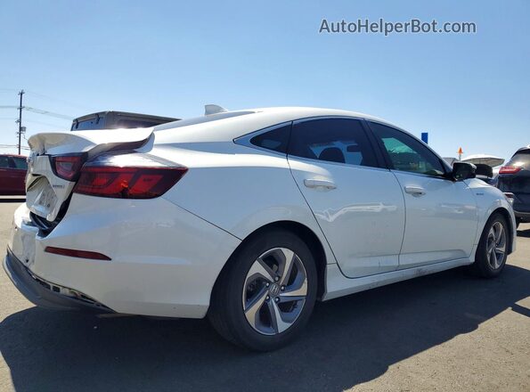 19XZE4F54LE009640 2020 HONDA INSIGHT White Rear right