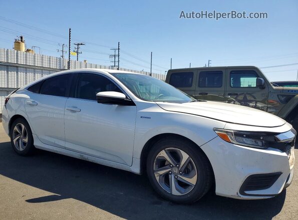 19XZE4F54LE009640 2020 HONDA INSIGHT White Front right