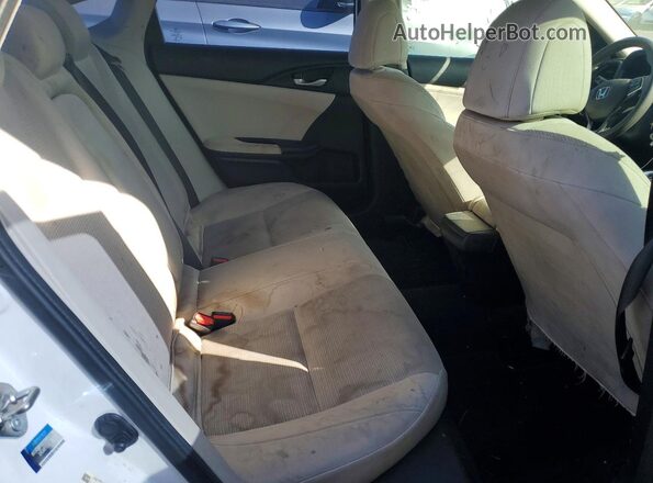 19XZE4F54LE009640 2020 HONDA INSIGHT White Rear seats view