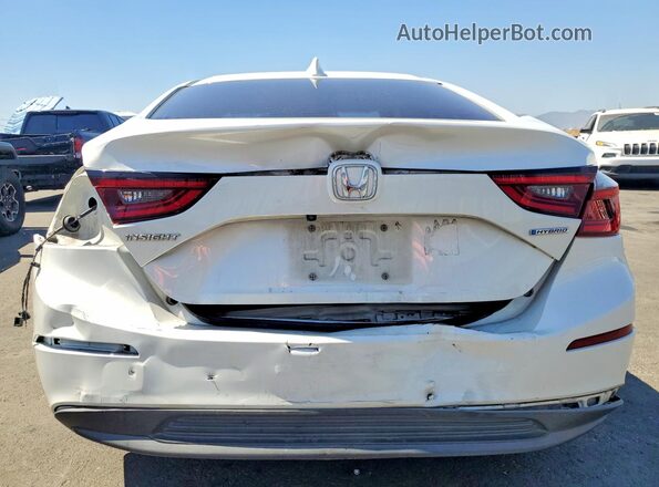 19XZE4F54LE009640 2020 HONDA INSIGHT White Rear view