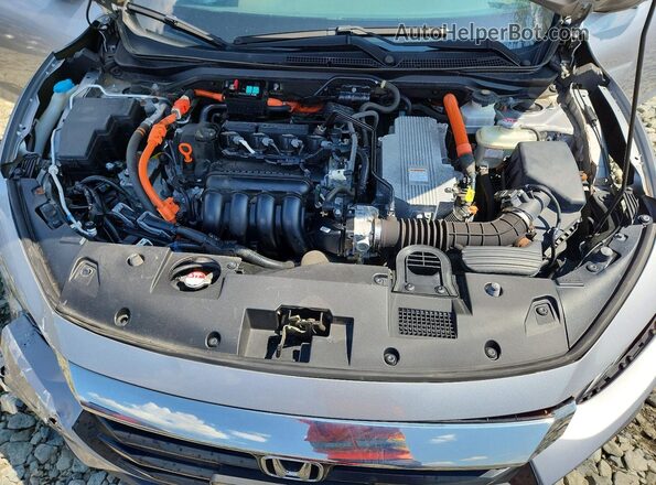 19XZE4F54ME009218 2021 HONDA INSIGHT Серебряный Вид задней части салона