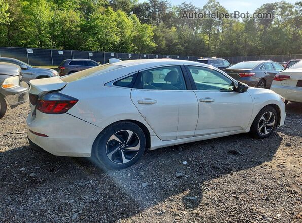 19XZE4F54NE008586 2022 HONDA INSIGHT White Rear right
