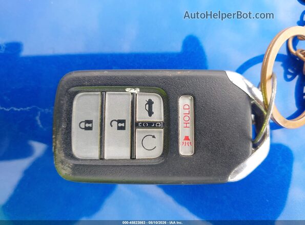 19XZE4F55KE005367 2019 HONDA INSIGHT Blue Вид панелі приладів