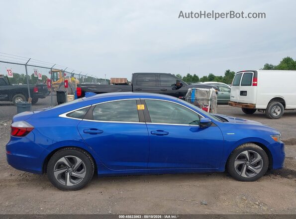 19XZE4F55KE005367 2019 HONDA INSIGHT Blue Вид задньої частини салону