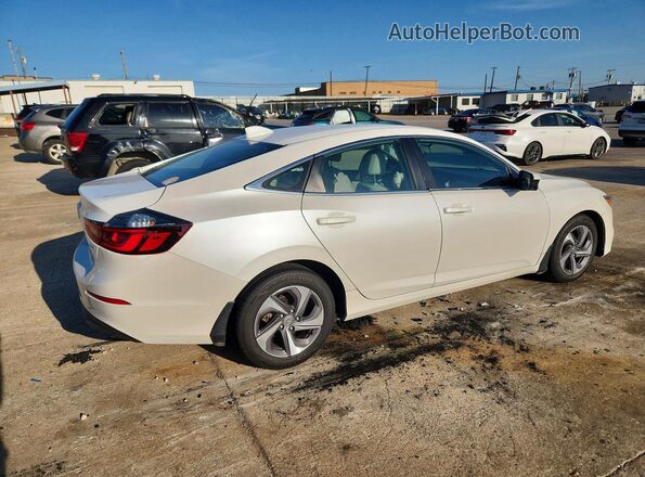 19XZE4F55KE011007 2019 HONDA INSIGHT White Tył prawy