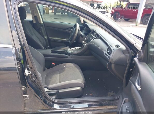 19XZE4F55KE021455 2019 HONDA INSIGHT Black Front interior view