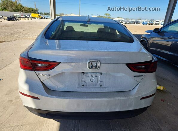 19XZE4F55LE009534 2020 HONDA INSIGHT White Widok z tyłu