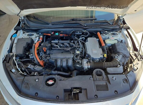 19XZE4F55LE009534 2020 HONDA INSIGHT White Widok wnętrza z tyłu