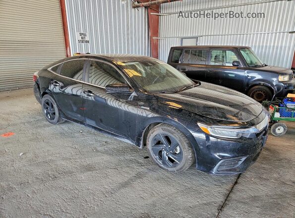 19XZE4F55LE013163 2020 HONDA INSIGHT Black Front right