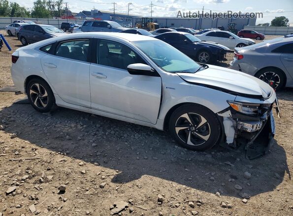 19XZE4F55ME000205 2021 HONDA INSIGHT White Przód prawy