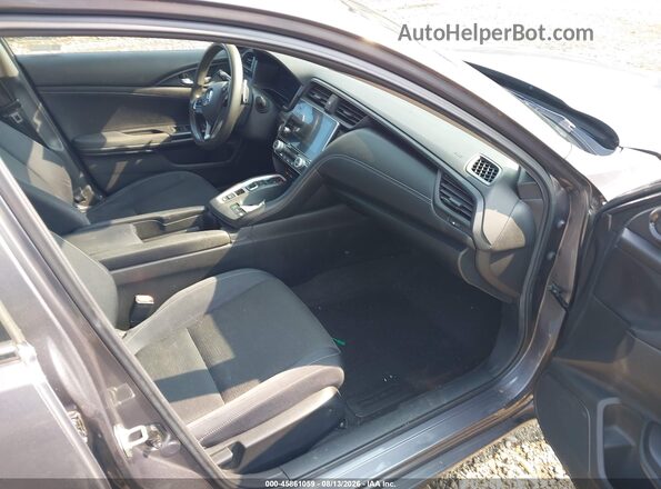 19XZE4F56KE027359 2019 HONDA INSIGHT Gray Սալոնի դիմացի տեսք