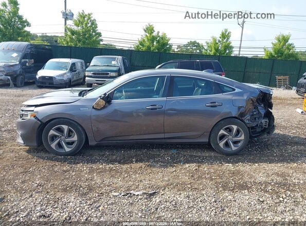 19XZE4F56KE027359 2019 HONDA INSIGHT Gray 