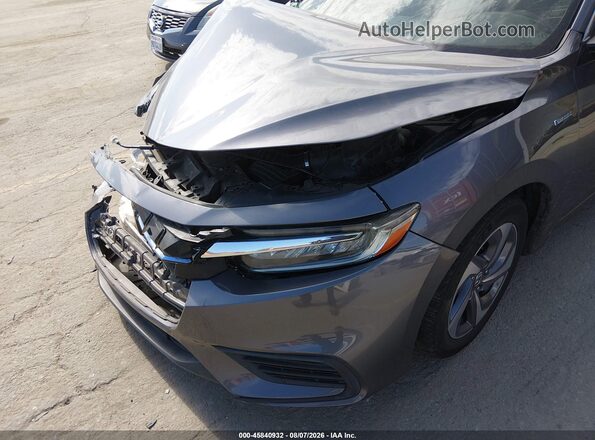 19XZE4F56LE011843 2020 HONDA INSIGHT Серый Вид спереди