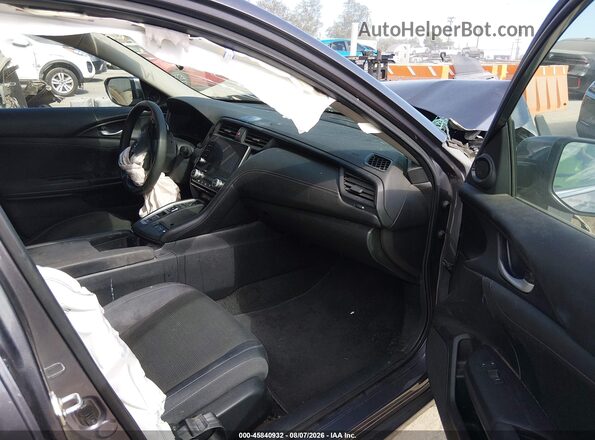 19XZE4F56LE011843 2020 HONDA INSIGHT Серый Вид салона спереди