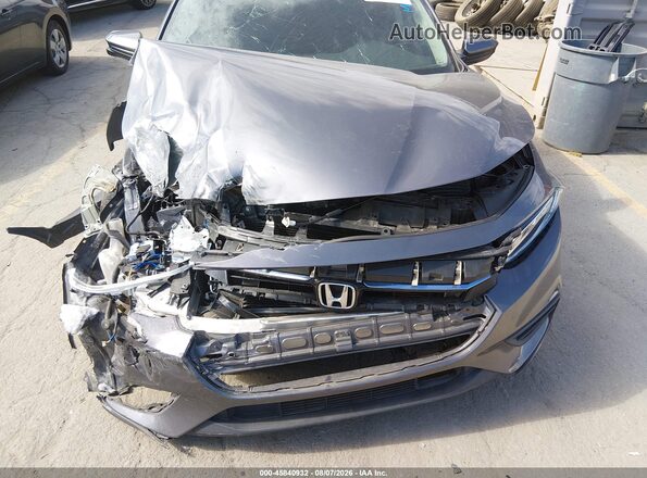 19XZE4F56LE011843 2020 HONDA INSIGHT Серый Вид щитка приборов