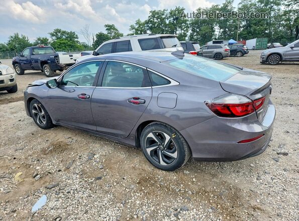 19XZE4F56ME010547 2021 HONDA INSIGHT Gray Задня ліва чверть