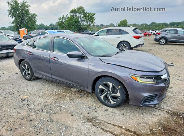 19XZE4F56ME010547 2021 HONDA INSIGHT Gray Передня права чверть