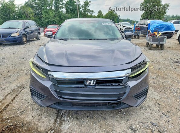 19XZE4F56ME010547 2021 HONDA INSIGHT Gray Вид спереду