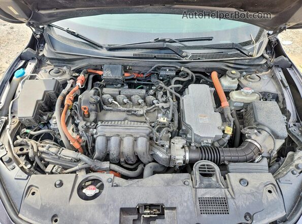 19XZE4F56ME010547 2021 HONDA INSIGHT Gray Вид задньої частини салону
