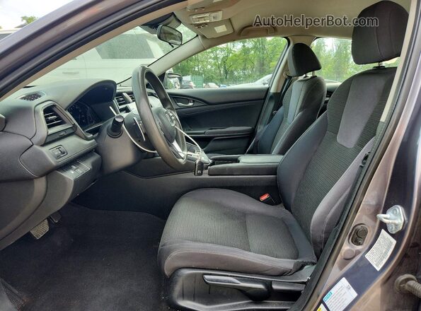 19XZE4F56ME010547 2021 HONDA INSIGHT Gray Вид салону спереду