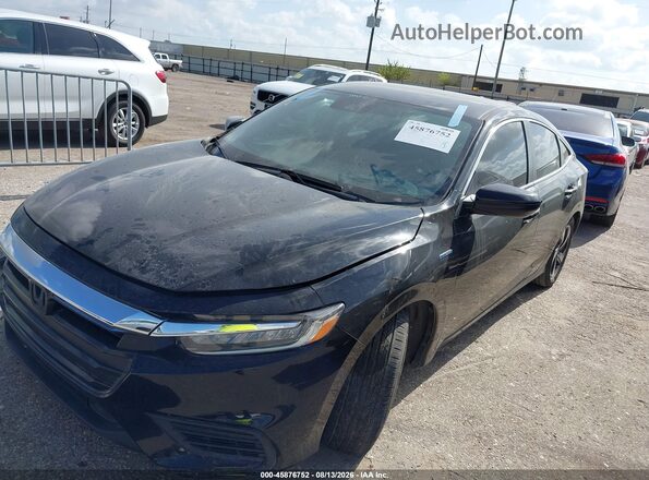 19XZE4F56NE004927 2022 HONDA INSIGHT Black Вид спереду
