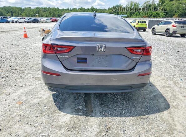 19XZE4F57ME011061 2021 HONDA INSIGHT Charcoal Widok z tyłu
