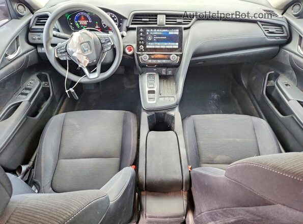 19XZE4F57NE011627 2022 HONDA INSIGHT Gray Առջևի վահանակի տեսք
